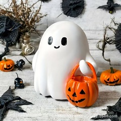 ハロウィンリトルゴーストカボチャオーナメント発光ゴーストハグカボチャゴーストクリエイティブホームかわいい装飾オーナメント