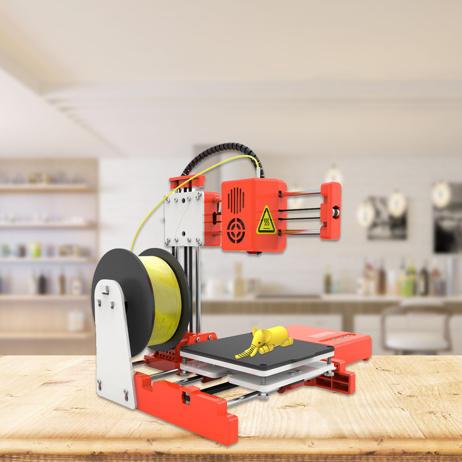 Impresora 3D X1 nueva mini, juguetes de comercio electrónico transfronterizo para principiantes, envío desde almacén en el extranjero