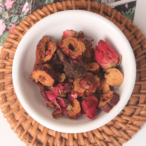 Rose Jujube Tea Goddess Tea Combination Tea Triangle Packaging, Dropshipping One Piece