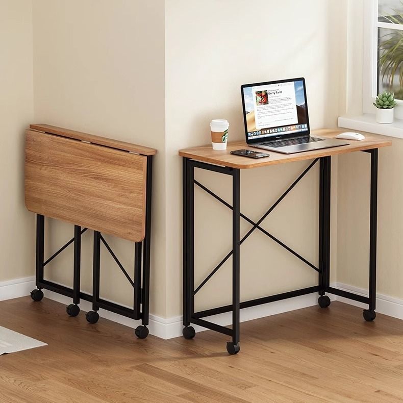 Lightweight, Simple, Removable Folding Table, Small Study Room, Student Table, Computer Bedroom Bedside Table, Simple Workbench