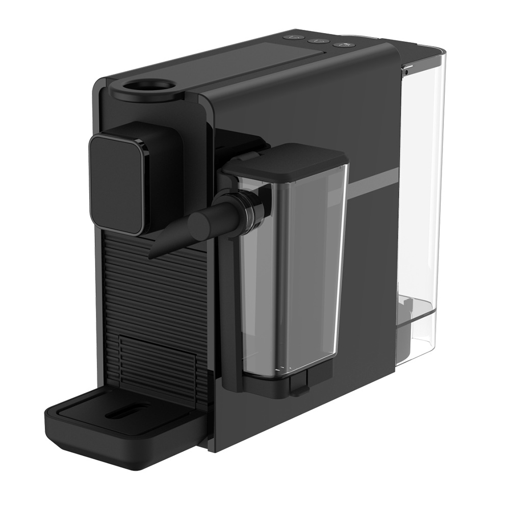 Máquina de café automática de cápsulas estándar europea dos en uno Máquina de café de cápsulas Nestlé para el hogar con cilindro de leche capuchino