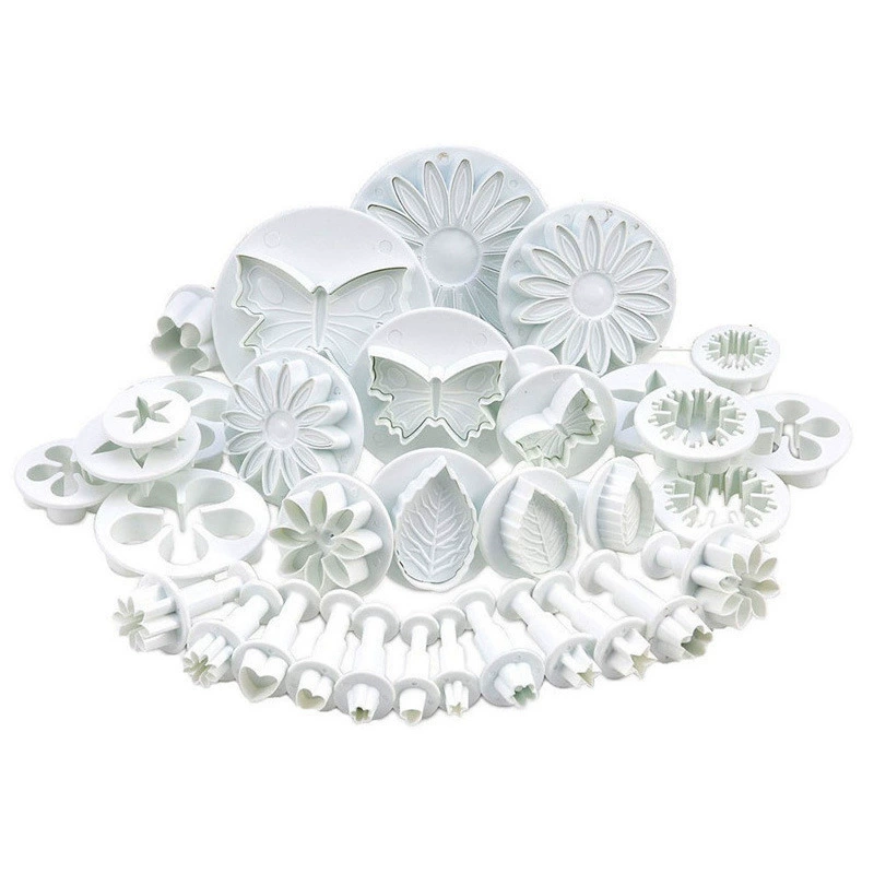 fondant, пластиковая форма с бабочкой, набор, ручной работы, 33 штуки