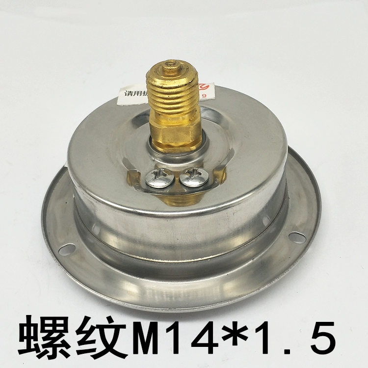 YTN-60ZT противоударный манометр с осевым краем, противоударный вакуумный манометр масла 40 МПа YN60ZT