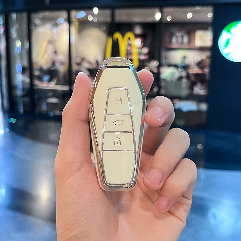 Chery Model I-Smart 3버튼 [싱글 쉘 화이트]