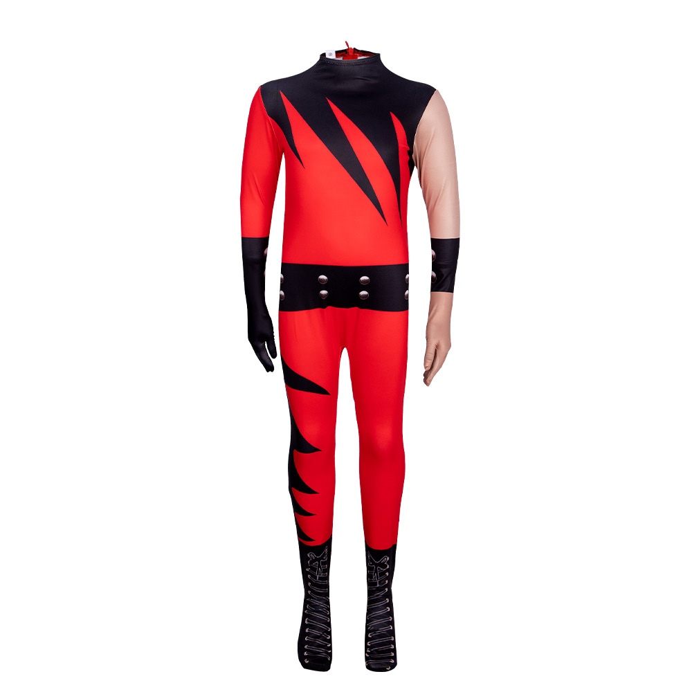 WWE luchador cos medias traje de Halloween niños mono Cosplay traje Kane