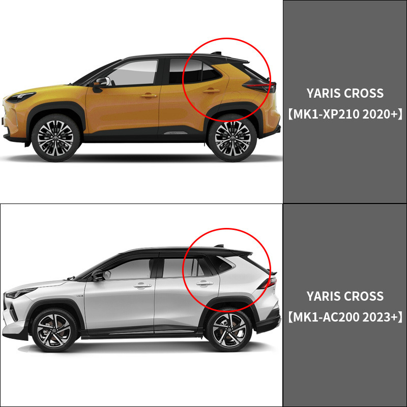 Suitable for Toyota Yaris Cross Rain Visor Yaris Cross Window Visor