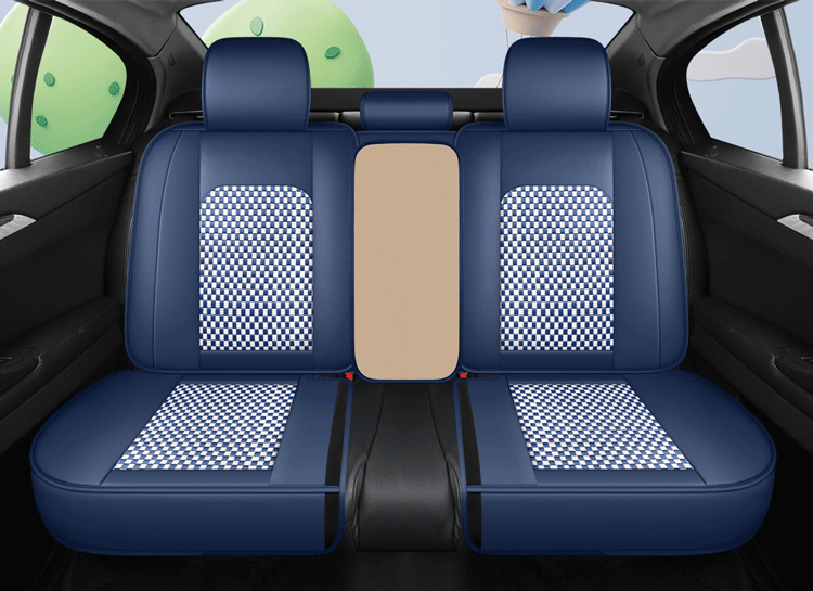 2025 New All-Inclusive Ice Silk Cartoon Four-Season Universal Car Seat Cushion Seat Cover Manufacturer Wholesale