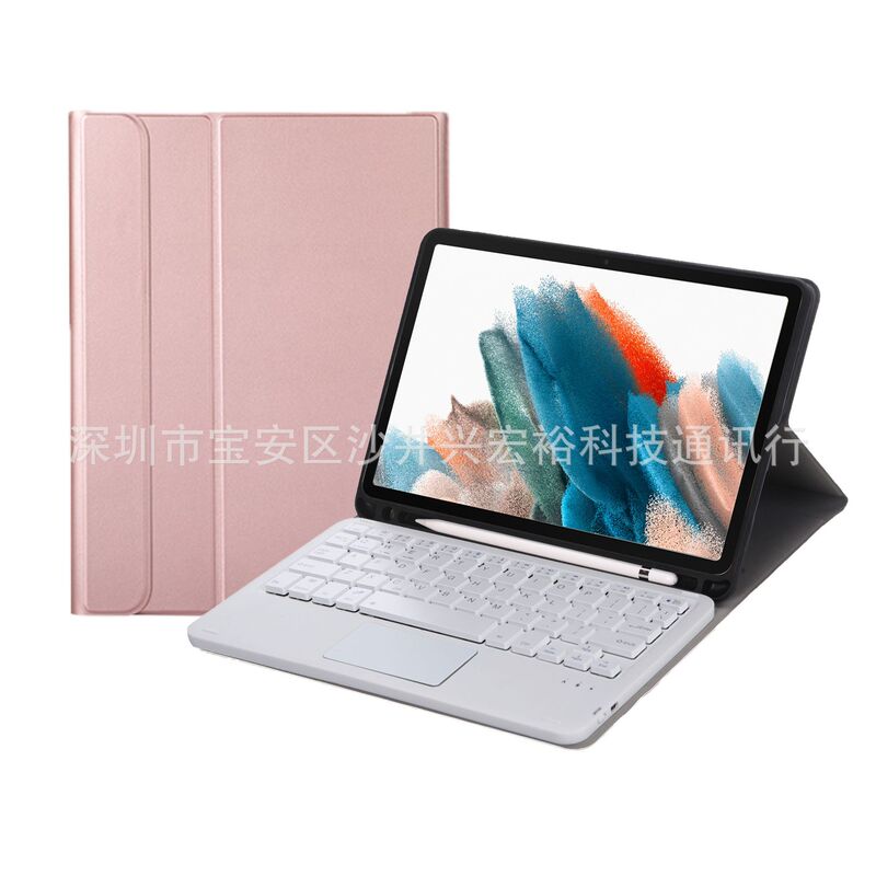 Suitable for Samsung TabA8 2021TPU pen slot X205/X200 wonderful control Bluetooth keyboard leather case Factory Outlet