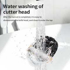 Cross-border oil head carving electric razor waterproof electric push trimmer body hair trimmer private cutter suitable for the whole body