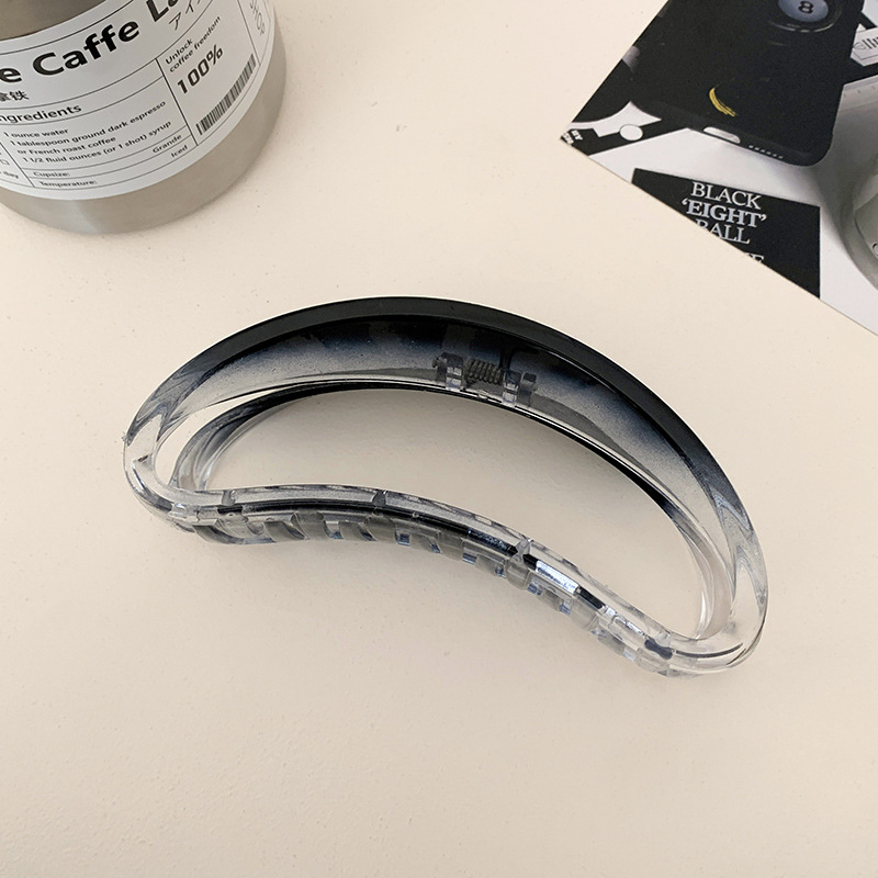 Clip de pelo de gran tamaño esmerilado simple Cabeza trasera updo horquilla de alto grado tiburón clip horquilla tocado al por mayor