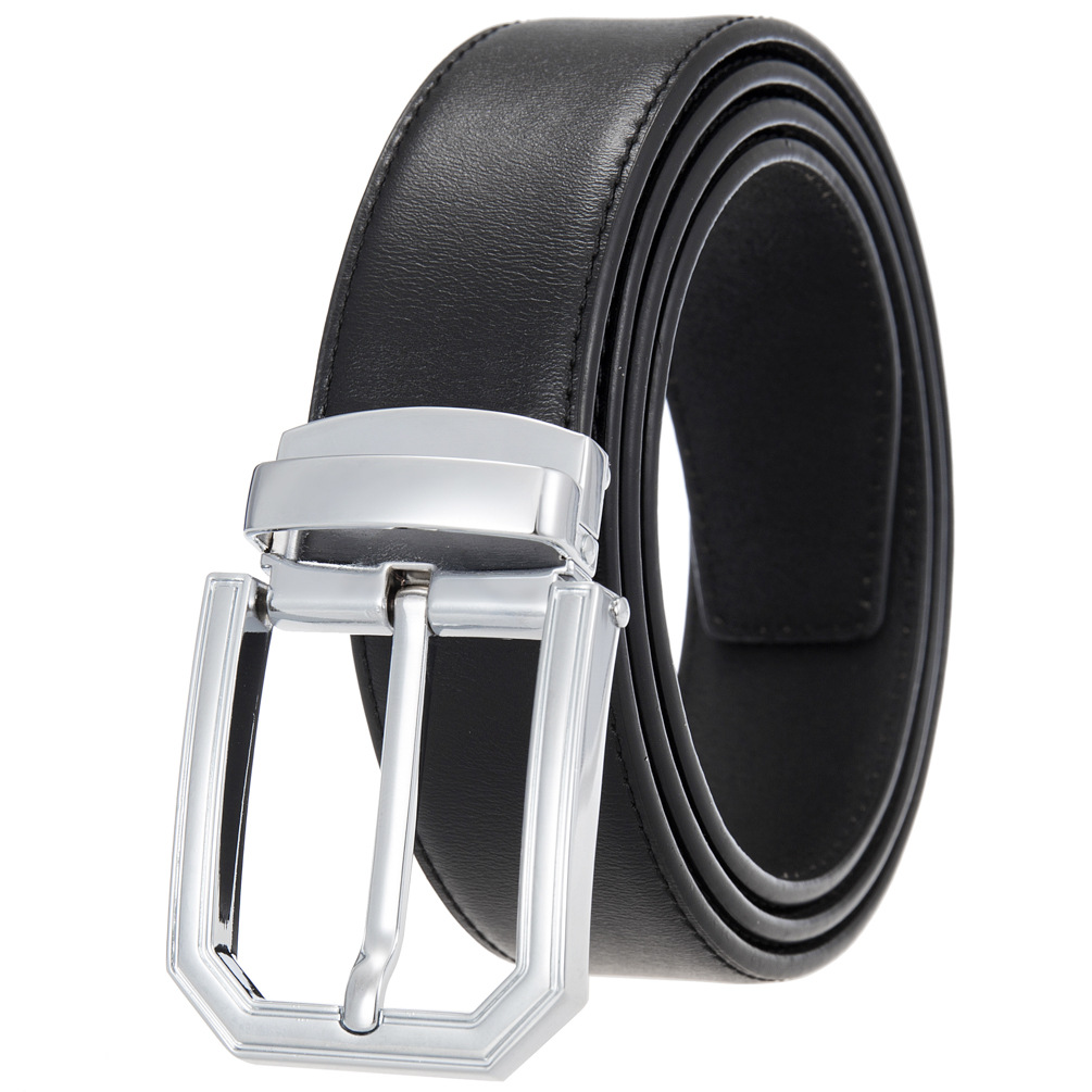[belt 针扣皮带男士休闲皮带 二层牛皮皮带批发打孔皮带C23862-3]