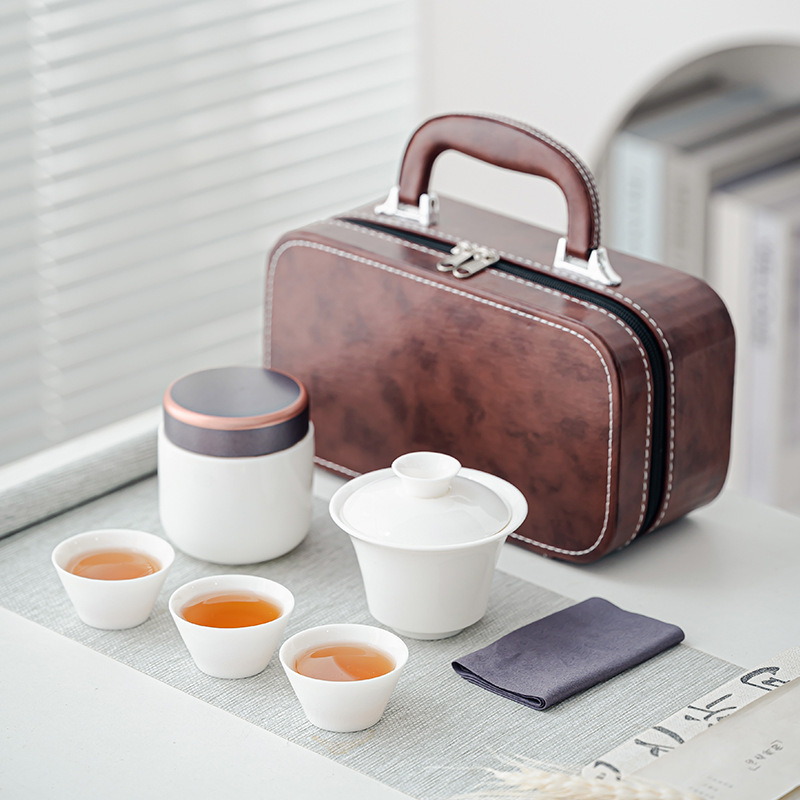 旅行茶器携帯用工夫茶器セット屋外ティーポット|undefined