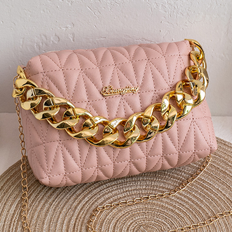 Lingge cadena teléfono móvil bolsa 2022 señoras bolso nicho pequeño paquete al por mayor bolsa de almohada bolsa