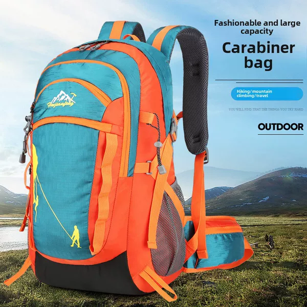 New Mountaineering Bag Multi-Functional Burden-Reducing Outdoor Hiking Backpack for Men and Women Large-Capacity Travel Camping Backpack Wholesale