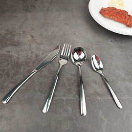 不锈钢套装餐具 刀叉勺子食品级304材质 光滑优雅时尚风 精品推荐