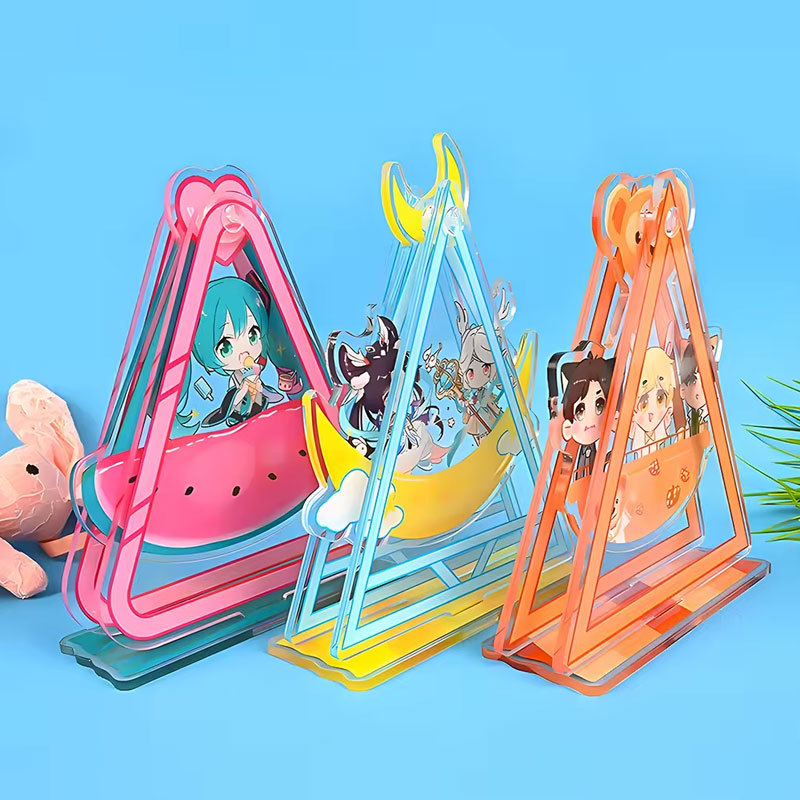 工厂创意明星周边立牌摩天轮礼品动漫摩天轮亚克力摆件可