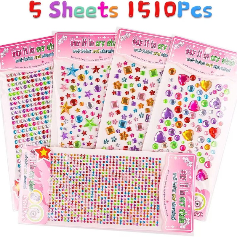 Cross-border Amazon Explosions Crystal Diamond Paste Flat Bottom Glue-free Direct Paste Five-star Plum Blossom Square Diamond Peach Heart Color DIY Diamond Cross-border Amazon Explosions Crystal Diamond Paste Flat Bottom Glue-free Direct Paste Five-star Plum Blossom Square Diamond Peach Heart Color DIY Diamond