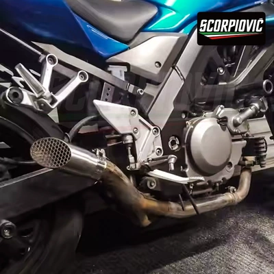 Motorcycle exhaust pipe FZ10 exhaust pipe modified