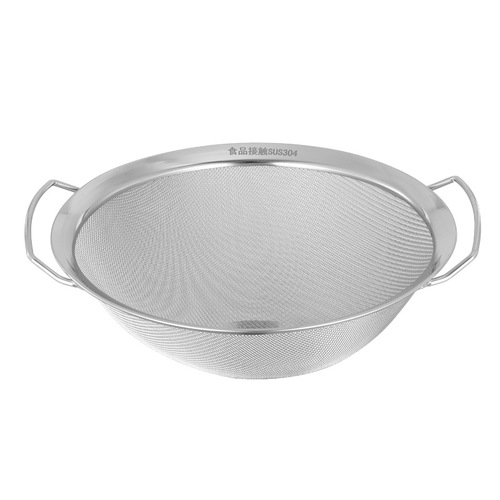 304 stainless steel filter sieve sugar powder sesame soy milk colander milk tea juice fried food supplement baking flour sieve
