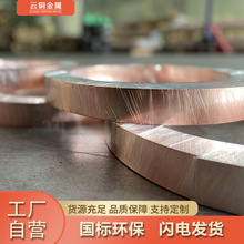 厂家镜面铜带 T2紫铜带现货 紫铜箔 紫铜皮 无氧铜带分条 现货