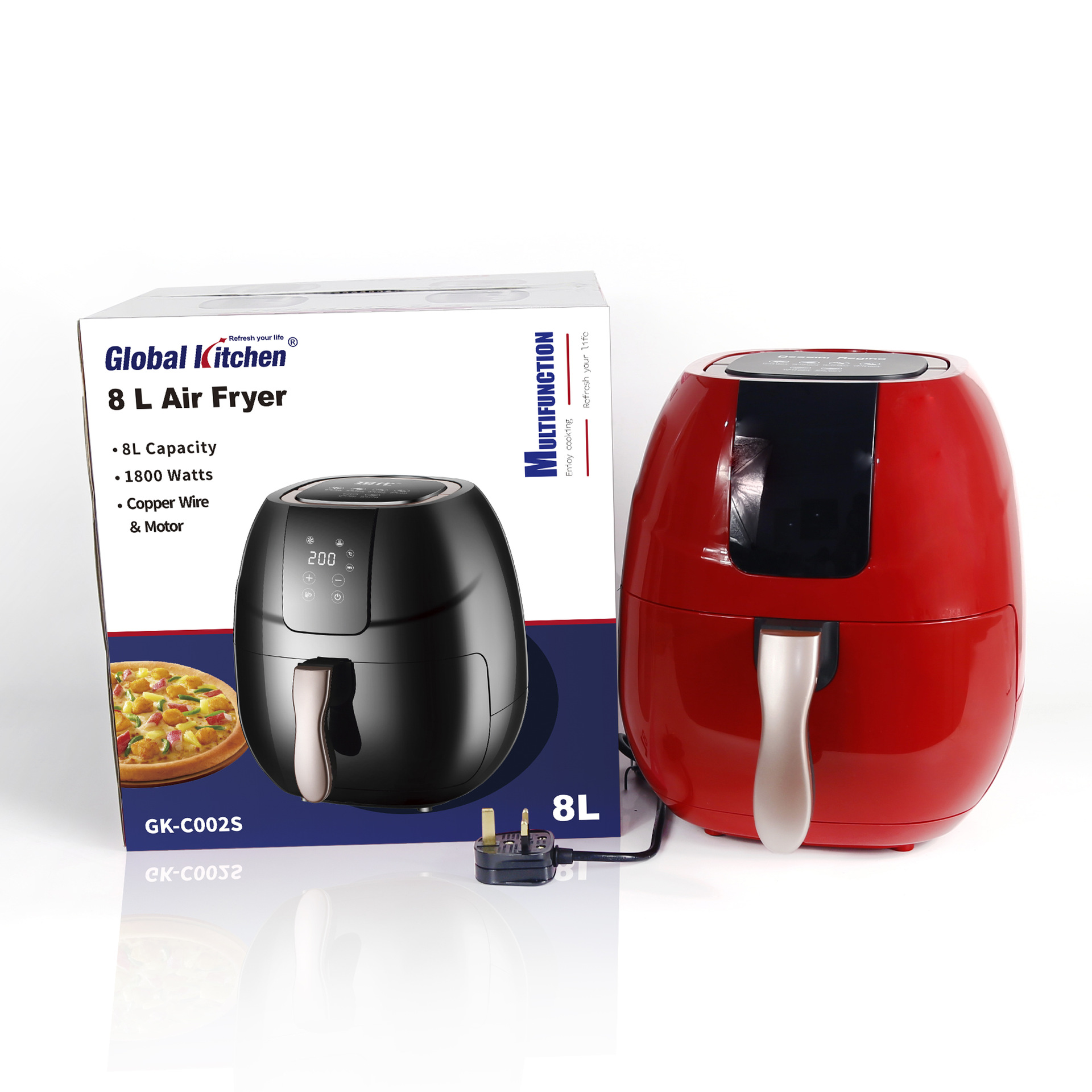 空气炸锅 GK-C002S 4色(智能版)