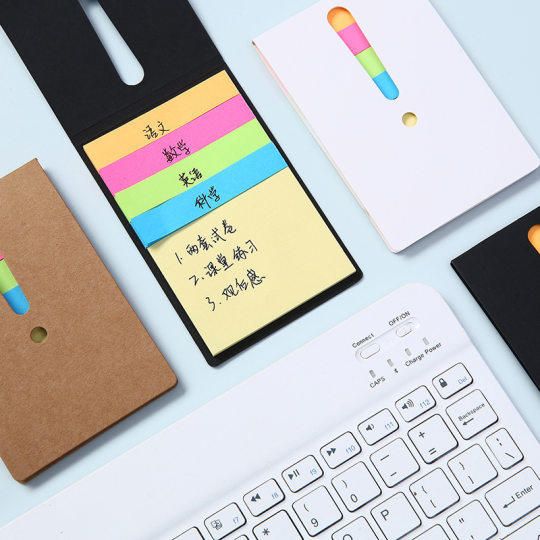 Factory wholesale custom logo promotional sticky note note note book for school opening custom tear-free n-Times stickers