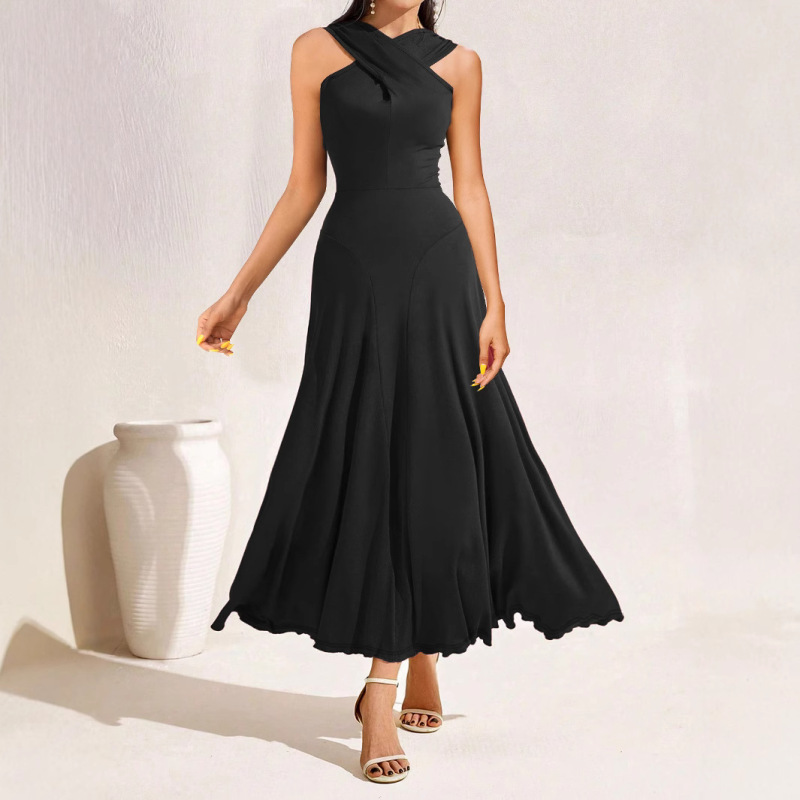 Cross-border foreign trade Amazon Wal-Mart 2025 Spring and Summer New Sexy European and American Spice Girls Cross Girdle Women's dress Cross-border foreign trade Amazon Wal-Mart 2025 Spring and Summer New Sexy European and American Spice Girls Cross Girdle Women's dress