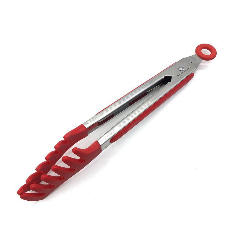 Silicone Spaghetti Tongs For Kitchen Baking And Barbecue_voghion.com