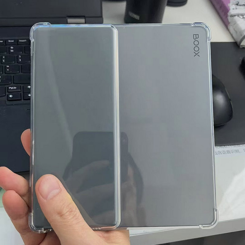 Suitable for Boox Leaf5/5+ Protective Case Leaf 5C Clear Water-Resistant Case Full-Cover Airbag Transparent Case Crystal Soft Case