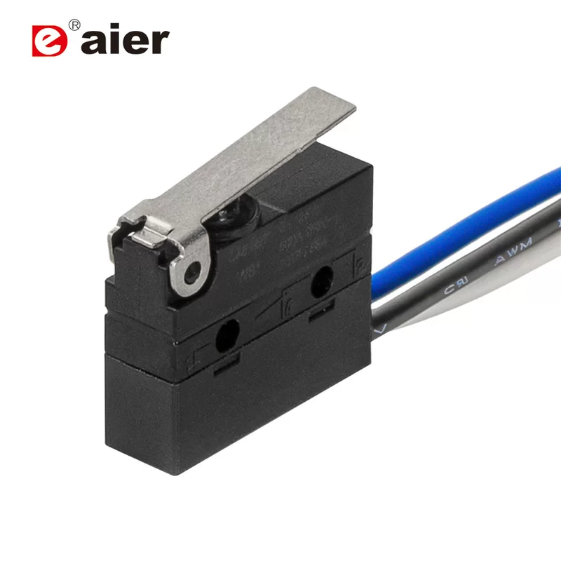 WS1 IP67 Waterproof microcontrol switch wire -type microcontrol switch with line dynamic switch 5A 250V