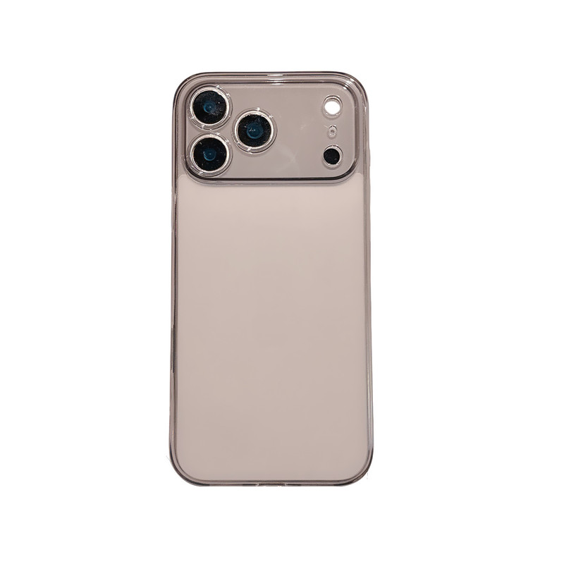 适用iPhone17promax手机壳透明磨砂玻璃苹果16简约超薄防摔保护套|undefined