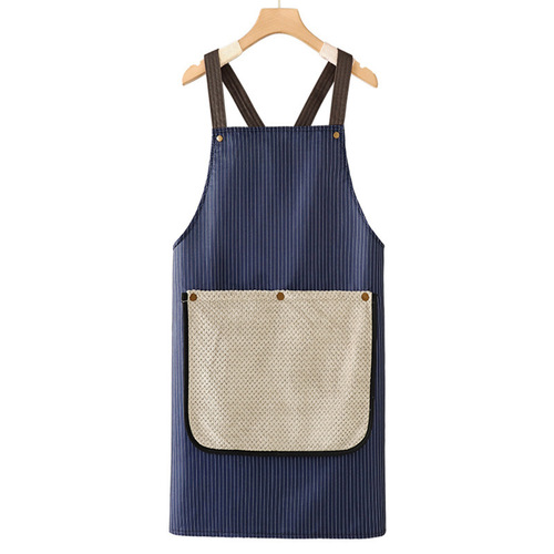 Detachable Thick Wiping Towel Apron Waterproof Oilproof 2025 New Model Youthful Sophistication Household Kitchen Men Women