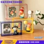 手办亚克力收纳旋转展示盒