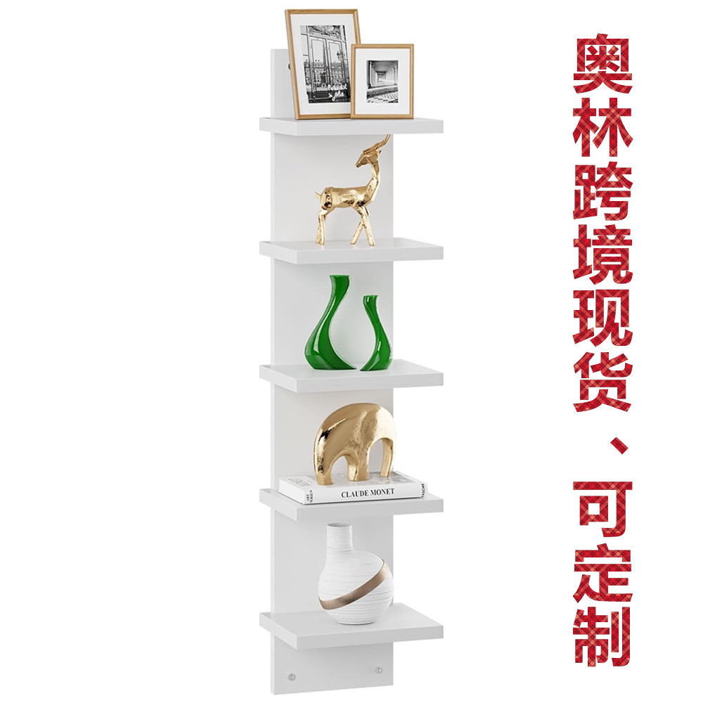 Estante de libros doméstico percha de pared dormitorio sala de estar pared estante de almacenamiento decoración de almacenamiento percha de pared
