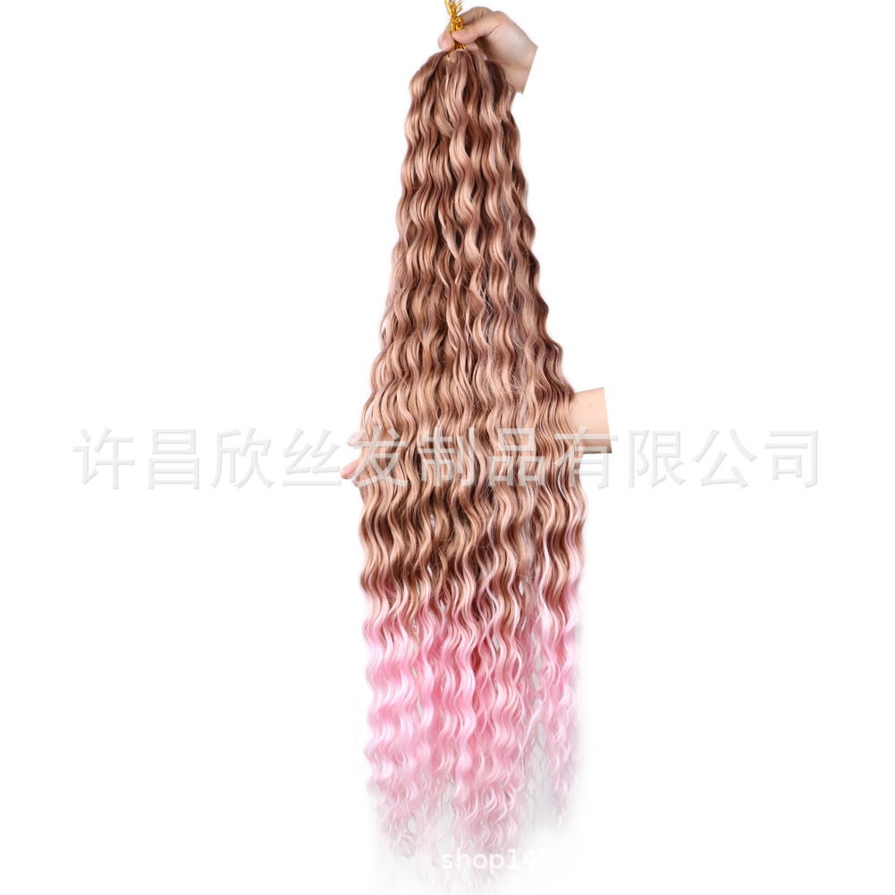 Extensiones de cabello synthetic tipo onda profunda – fabricante de Xuchang