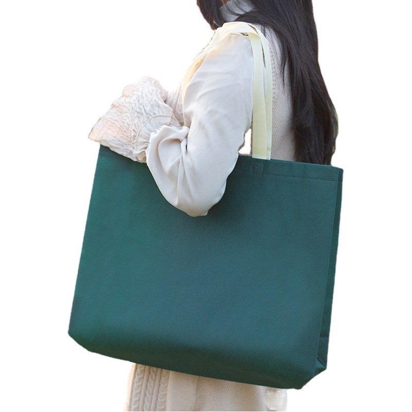 Engrosado Internet celebridad Tridimensional no tejido bolsa de tienda de ropa de las mujeres bolso de compras logotipo personalizado