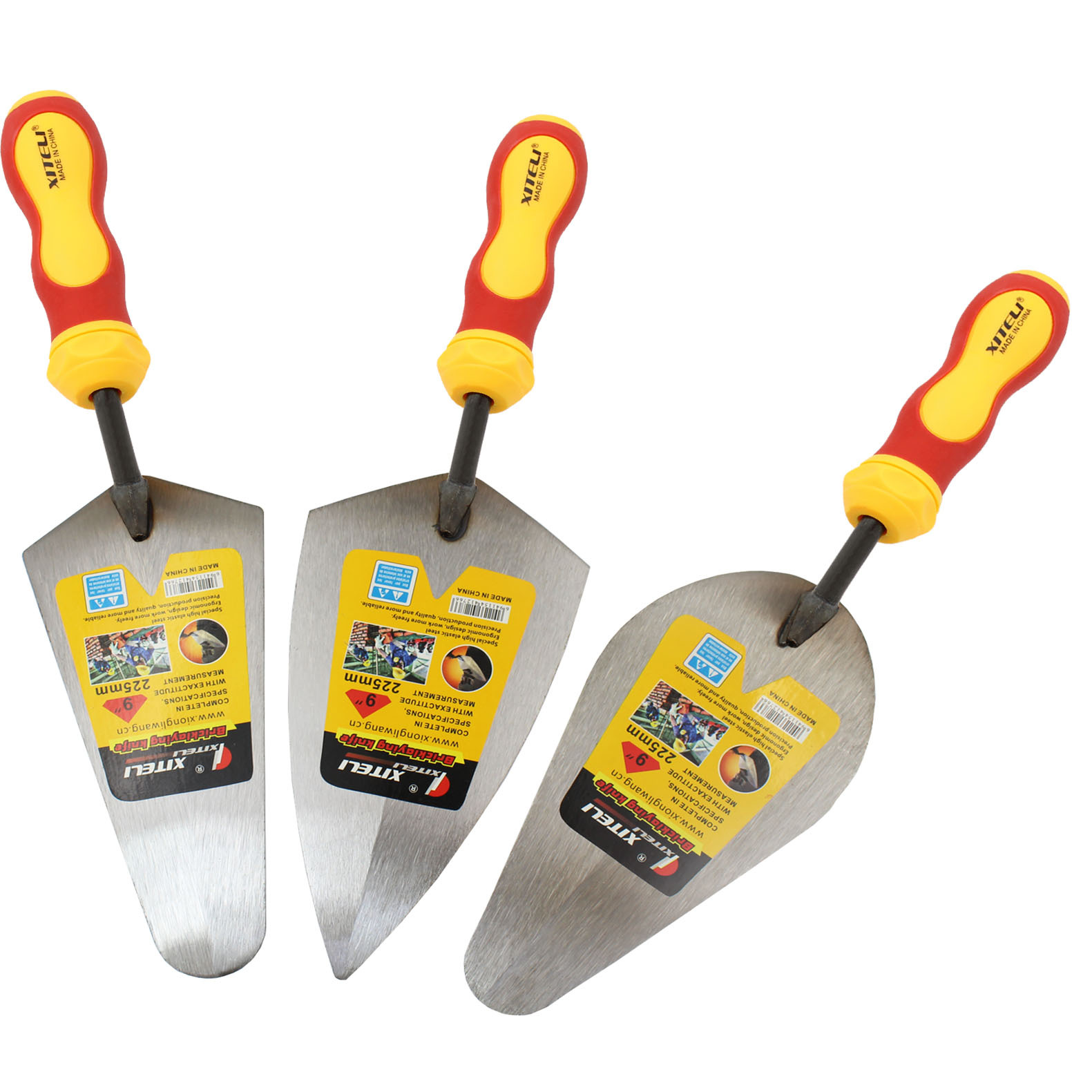 椭圆形抹泥刀尖头砌砖刀