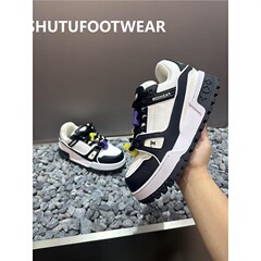 男女同款2025春季休闲鞋厚底百搭运动鞋潮流韩版防滑青年板鞋