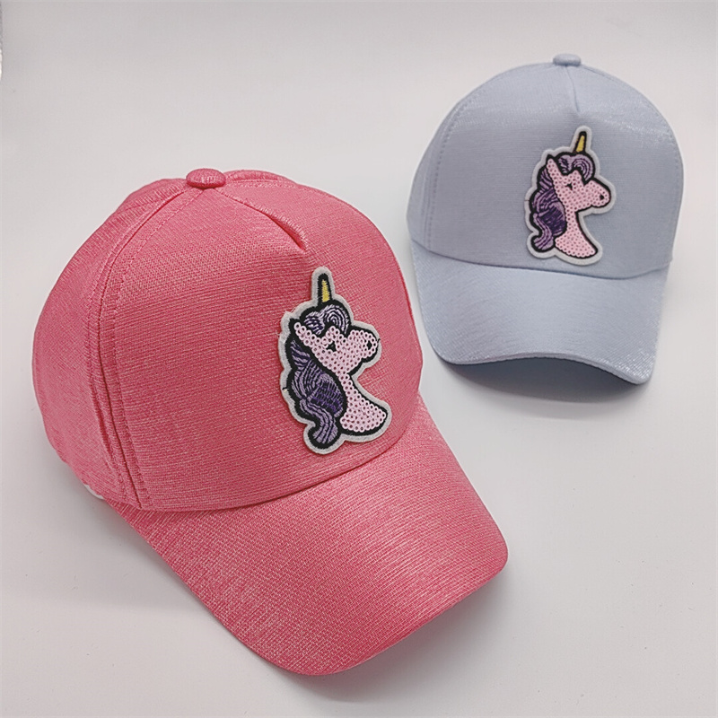 Niños Unisex Estilo De Dibujos Animados Lindo Dulce Unicornio Gorra De Beisbol display picture 2