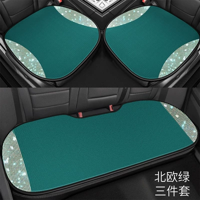 Seat cushion, seat cover, Cushion Summer Cool Cushion High-end - xms-nordic-green-three-piece-set