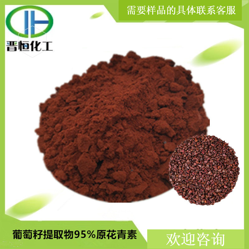 葡萄籽提取物 原花青素95% OPC 原料粉末 1KG起订    现货