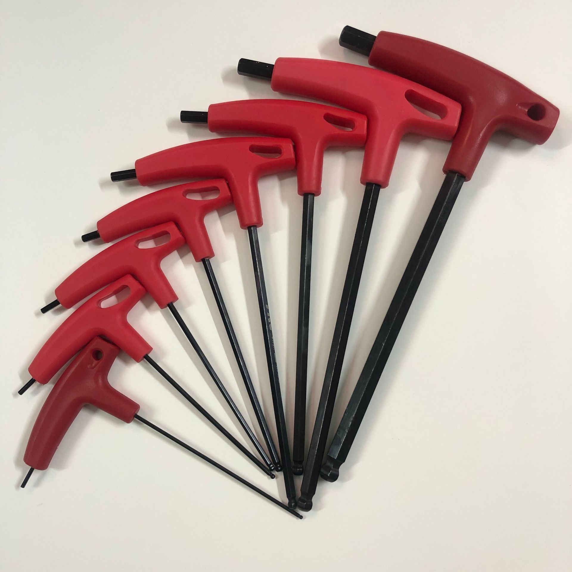 Fuente fabricante muleta llave hexagonal cabeza plana/cabeza de bola L-tipo llave hexagonal cromo vanadio acero endurecido