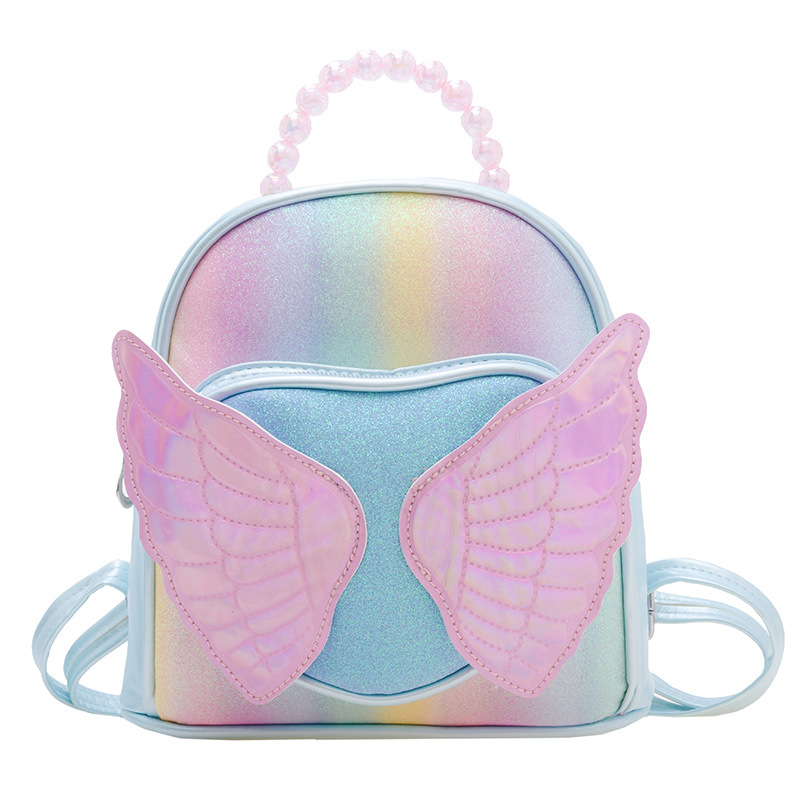 Cartoon kindergarten lindas mochila de estudiantes nueva mochila de chicas de sequillas de moda perla mochila portátil para niños