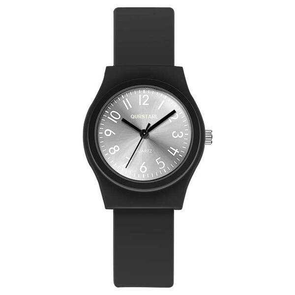 Silicone quartz children's fresh fashionable swiss watch