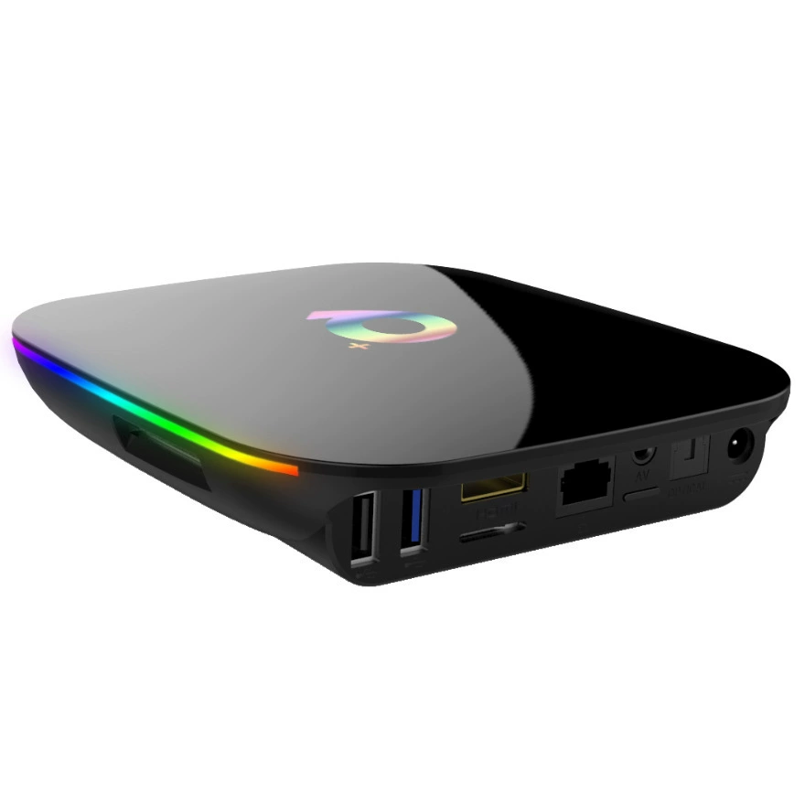Q Plus сет-топ бокс quone H616 Android 9.0 4G/32G WIFI 6K сеть HD ТВ BOX