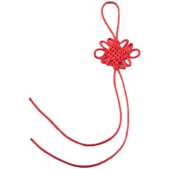 Wholesale 6 knotted tassels and tassels semi-finished materials small car hanging accessories diy five emperors money handmade materials