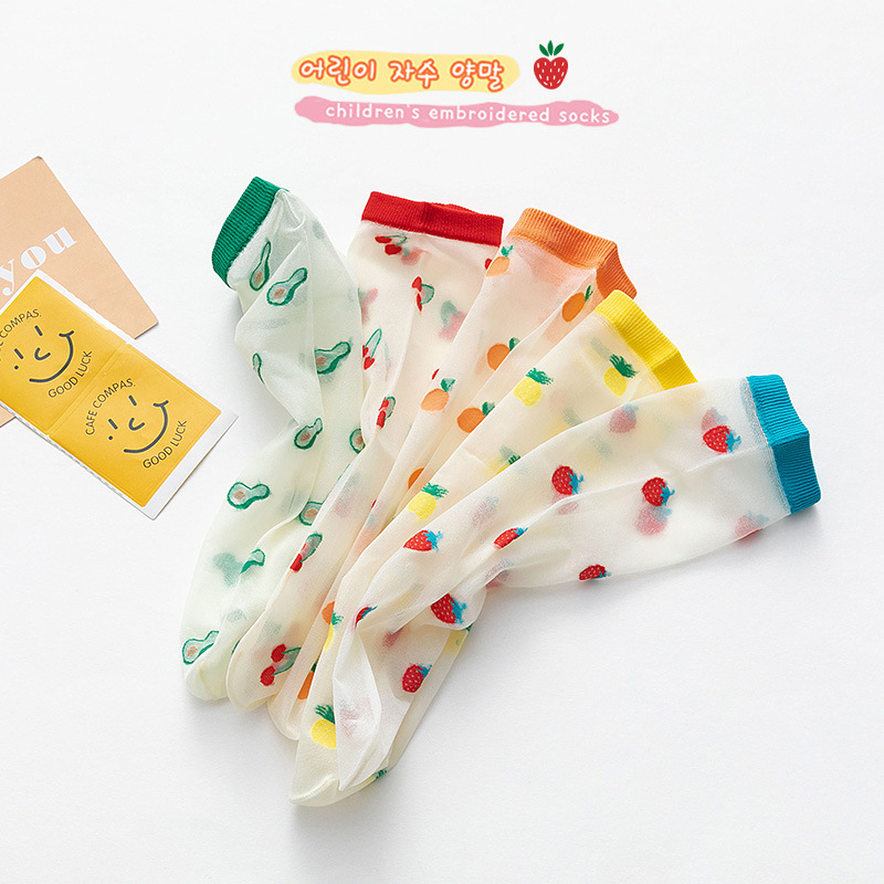 Children's breathable spring summer thin Japanese cute heel sticker
