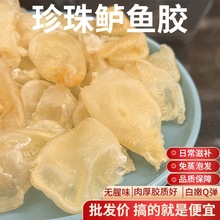 珍珠胶鸡蛋胶凤尾胶红鱼胶酒店火锅免泡发海味干货鲈鱼胶