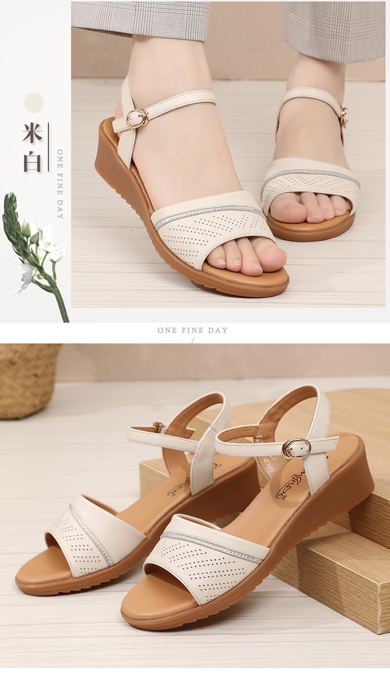 C4787 1280K GIÀY DÉP SANDAL NỮ RUITDT BIG SIZE NGOẠI CỠ MÙA HÈ TRUNG NIÊN MA SÁT CHỐNG TRƯỢT ĐẾ XUỒNG GIÀY DÉP NỮ DA BÒ G04 SẢN PHẨM MỚI