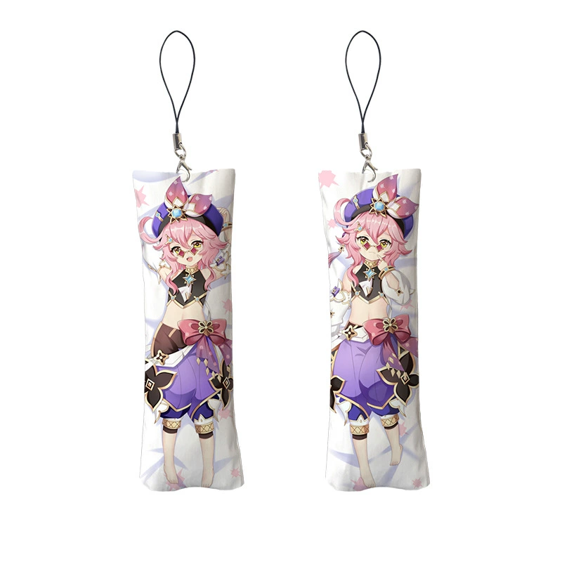 [小抱枕钥匙扣迷你挂件Mini Dakimakura魈钟离八重子书包挂件] → мини-подушка брелок ключей маленький подвесной брелок рюкзачок